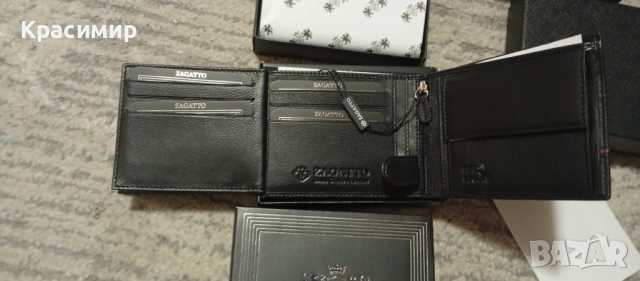 Мъжки портфейл Zagatto/Koruma и Други модели от естествена кожа., снимка 6 - Портфейли, портмонета - 53050769