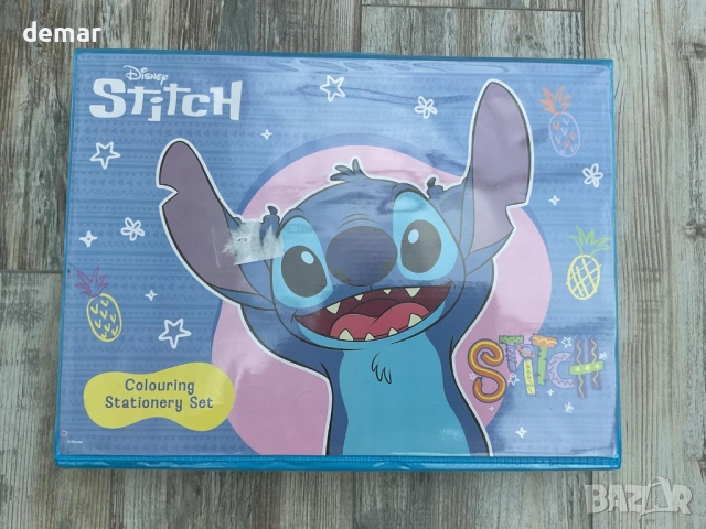 Комплект за рисуване с изскачащ статив Disney Stitch от 162 части, снимка 4 - Образователни игри - 53782663