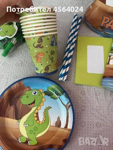 Украса за рожден ден - ДИНО, снимка 3 - Други - 51480516