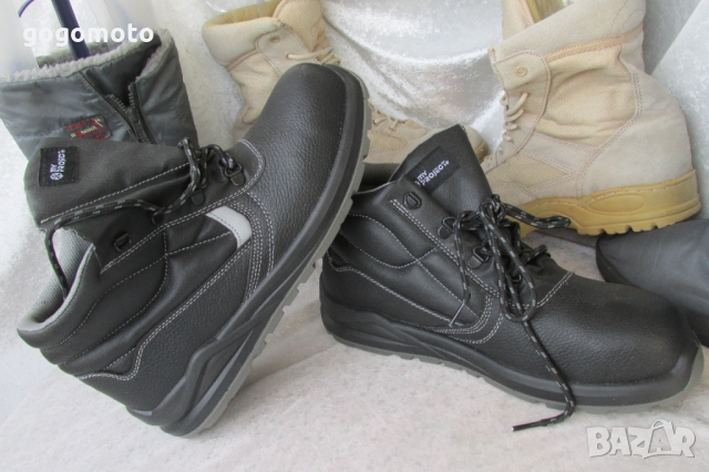 НОВИ ВОДОУСТОЙЧИВИ,професионални работни зимни обувки,боти,44-45,SAFETY my PROJEKT® S3,естеств. КОЖА, снимка 11 - Мъжки боти - 36081180