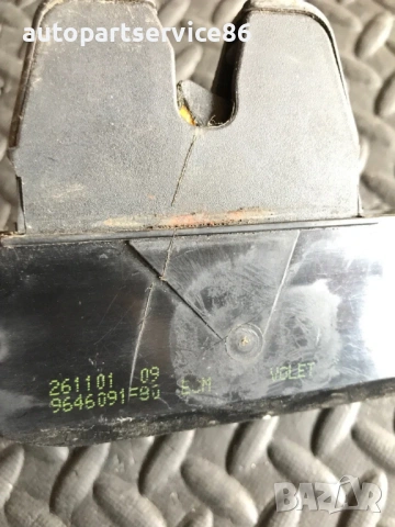 Механизъм за заключване на задния капак за Peugeot 307 (2002-2006) 9646091580, снимка 3 - Части - 53617373