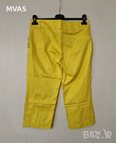 Нови жълти летни панталони L размер, снимка 2 - Панталони - 49419132