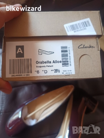 Clarks Orabella Alice дамски обувки номер 39.5 НОВИ, снимка 3 - Дамски обувки на ток - 51553172