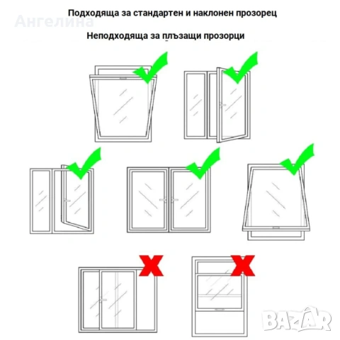 Завеса за прозорец HVS-1 за мобилен климатик, снимка 7 - Климатици - 53618233