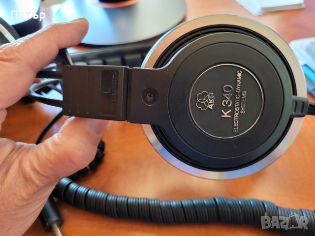 AKG K340 слушалки, снимка 7 - Слушалки и портативни колонки - 44740383