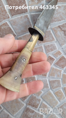 Нож, кама, кинжал. Персийска кама от 19-ти век, снимка 12 - Антикварни и старинни предмети - 52866809