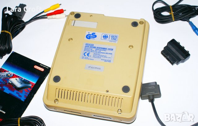 SNES Super Nintendo конзола + подарък игра The Addams Family Нинтендо, снимка 6 - Nintendo конзоли - 38772102