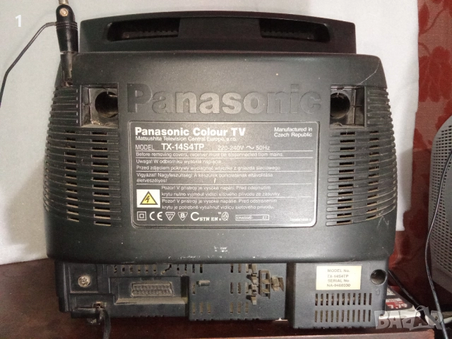 Телевизор Panasonic 14”, снимка 6 - Телевизори - 51674446