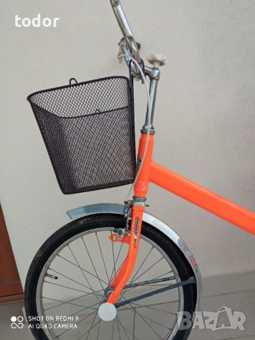 сгъваем немски велосипед 20 цола., снимка 3 - Велосипеди - 52613933