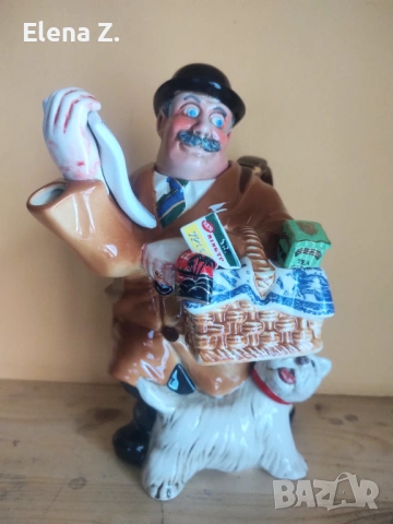 Морис - разносвачът на чай на Ringtons винтидж чайник, снимка 2 - Колекции - 53244569