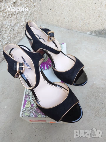 Елегантни сандали с висок ток