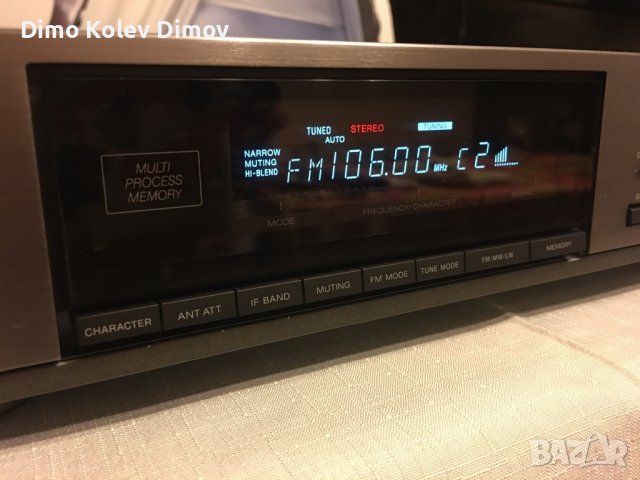 SONY ES TUNER 550 ES Titanium Mega Rare , снимка 3 - Ресийвъри, усилватели, смесителни пултове - 38999630