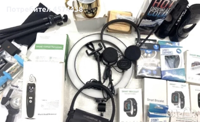Разпродажба на смарт часовници слушалки колонки селфи ринг и други #2