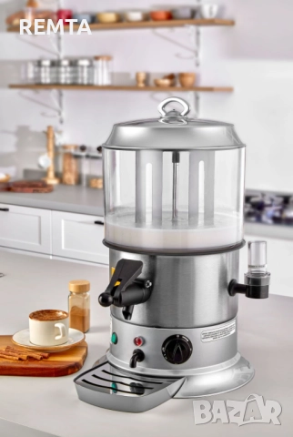 Диспенсър за топли напитки и шоколад (5 литра) с Бъркалка+Бенмари, снимка 2 - Обзавеждане за заведение - 46201813