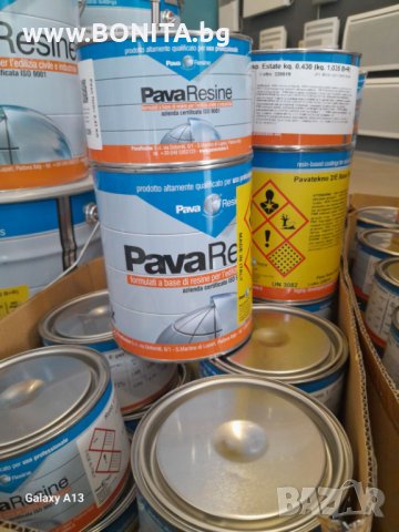 Епоксидна двукомпонентна смола Pava Resine PAVATECNO 1,035 кг