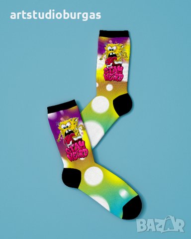 Забани чорапи ( с възможност персонализиране с ваш дизайн ), снимка 3 - Дамски чорапи - 41357778