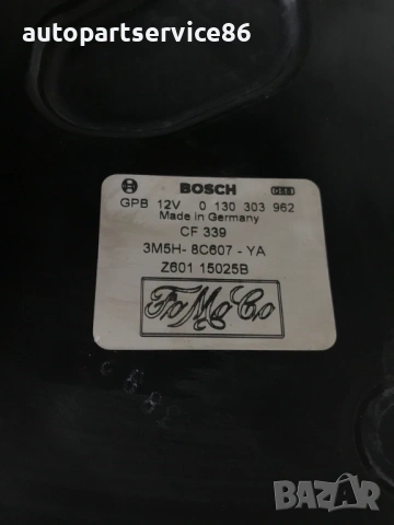 Вентилатор за охлаждане за Mazda 3 1.6 16V (2005) 0130303962, 3M5H8C607YA, снимка 2 - Части - 53661173