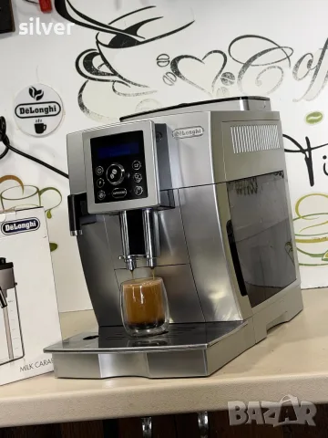 Кафемашина кафе автомат delonghi cappuccino с гаранция