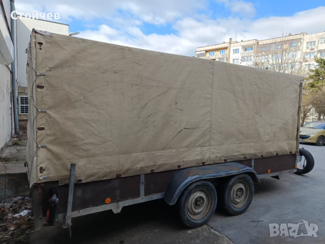 Товарно брезентовоРемарке, снимка 4 - Ремаркета - 50653277
