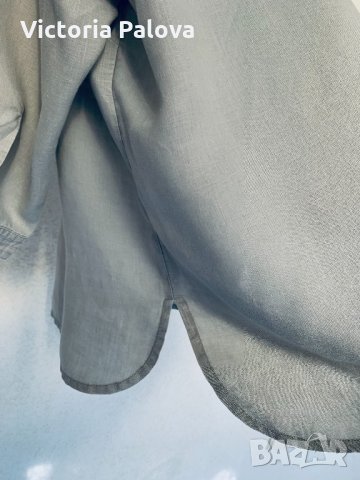 Прекрасна дамска ленена риза, снимка 10 - Ризи - 35689944