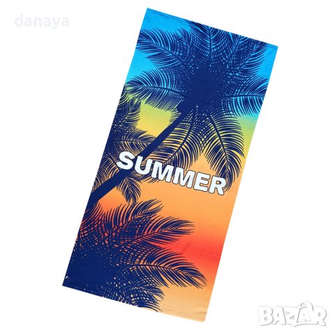 3758 Плажна кърпа SUMMER, 150x70 cm, снимка 2 - Хавлиени кърпи - 41036926