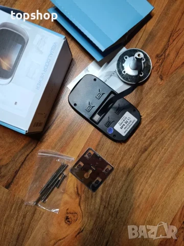 Цифрова шпионка за врата ACAGALA с камера и звънец, 2.8" LCD екран, нощно виждане, фотозаснемане..., снимка 9 - Друга електроника - 50555701