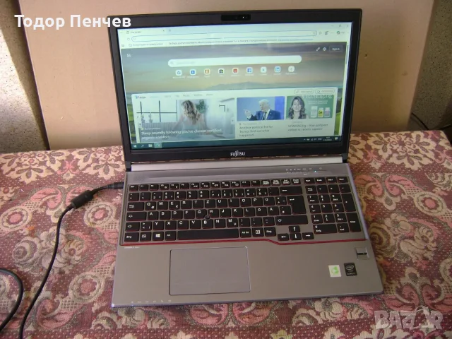 Fujitsu Lifebook E754 - Core i7, 8 GB RAM, 128 GB SSD, снимка 4 - Лаптопи за дома - 56334923