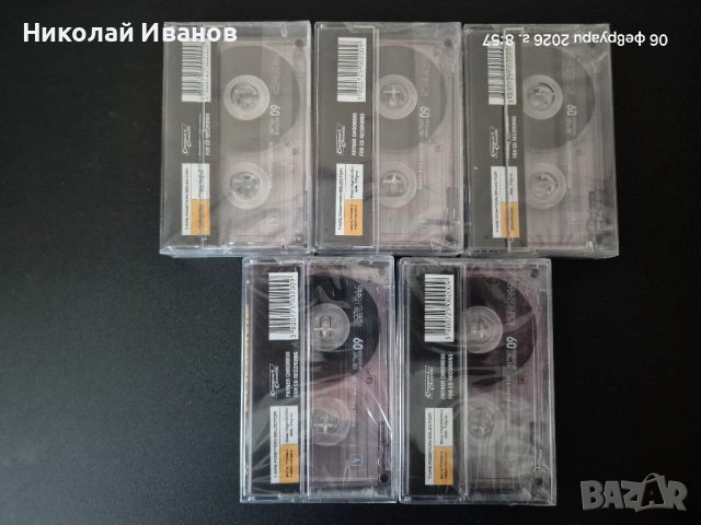 Аудио касети 10 броя нови, снимка 5 - Аудио касети - 53396606