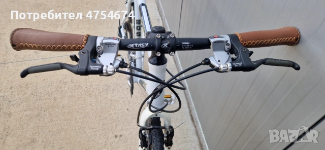 Алуминиев хибриден велосипед  HERCULES колело 28", снимка 7 - Велосипеди - 53743561