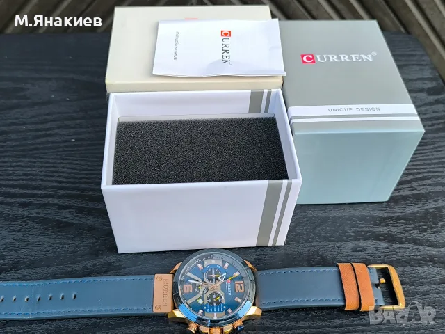 Мъжки кварцов часовник Curren, снимка 5 - Мъжки - 56245712
