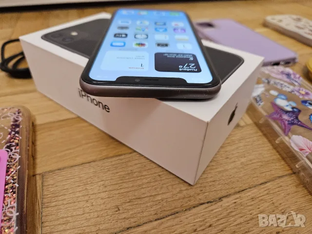 Продавам iPhone 11, 64GB, фабрично отключен към всички оператори. Телефонът работи отлично, снимка 8 - Apple iPhone - 55958123