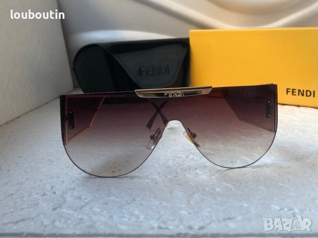 -15 % разпродажба Fendi Дамски слънчеви очила маска, снимка 5 - Слънчеви и диоптрични очила - 39147693