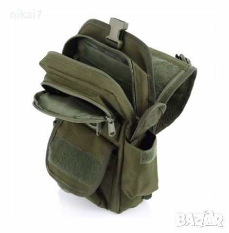 тактическа чанта с кобур за оръжие водоустойчива USA Tactikal KOMBT, снимка 11 - Екипировка - 37641055