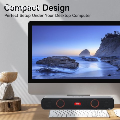 Преносим Bluetooth високоговорител Newage HA05 (черен), снимка 2 - Bluetooth тонколони - 41749545