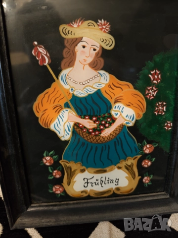 Страхотна картина найвизъм върху стъкло, снимка 5 - Картини - 51738157