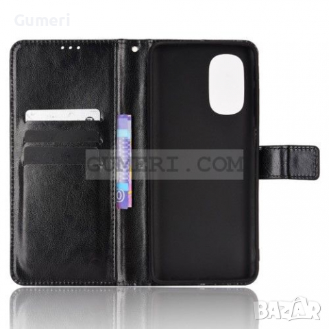 Motorola Moto G51 5G Тефтер Стойка, снимка 4 - Калъфи, кейсове - 36235392