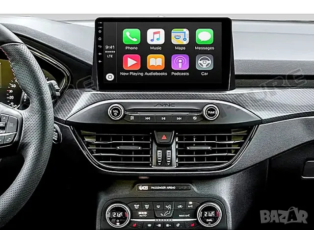 Мултимедия, Двоен дин, Навигация, за Ford Focus, 2019-2023, Форд Фокус, плеър, Android, DIN, fokus, снимка 4 - Аксесоари и консумативи - 47469301