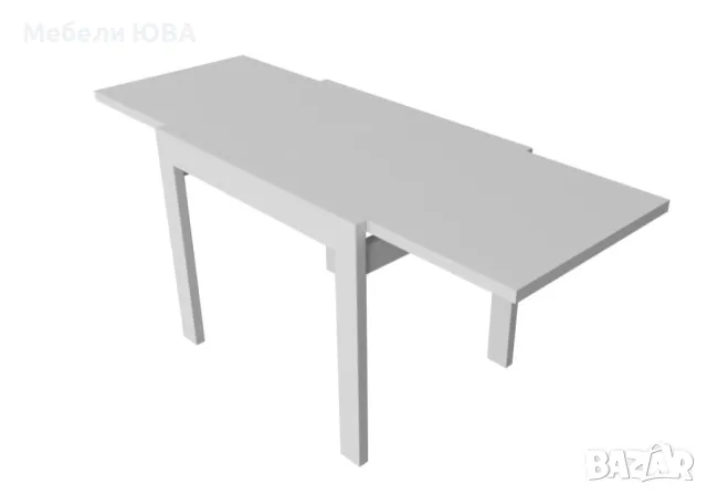 Трапезна маса 90/70 см – разтегателна, снимка 6 - Маси - 48665587