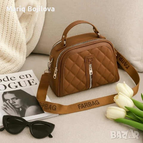 Ежедневна дамска чанта 2 в 1 – стил и удобство през целия ден, снимка 8 - Чанти - 51609768