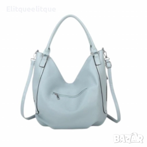 Стилна и просторна дамска чанта тип "торба", снимка 11 - Чанти - 52353500