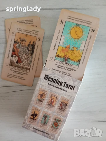 Таро карти и плакат астрология/ таро символи, снимка 2 - Карти за игра - 51385494