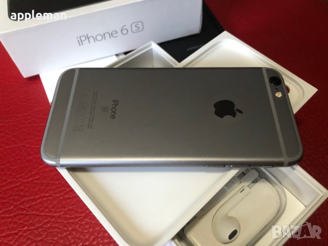 Apple iPhone 6s 32Gb Space gray  Фабрично отключен, снимка 6 - Apple iPhone - 28026513