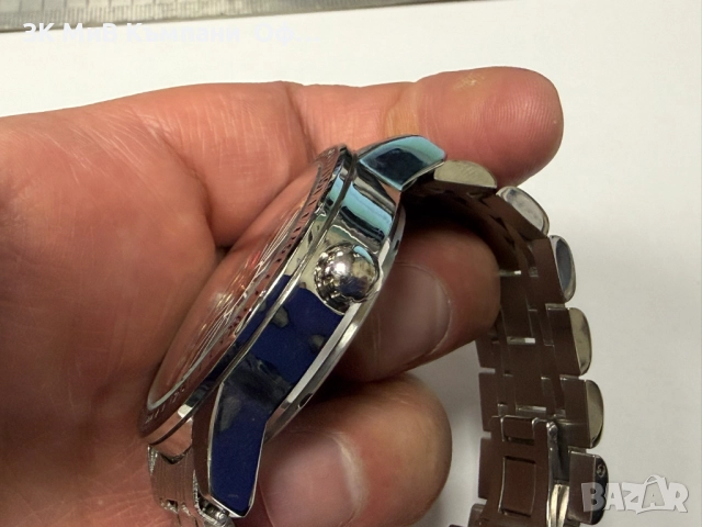 Автоматичен часовник "Рулетка" - Silver Royale Valerio Pianna , снимка 2 - Мъжки - 52988624