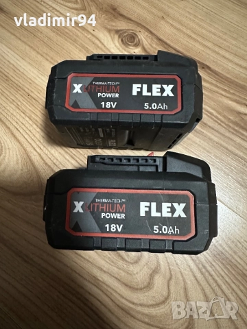Батерии Flex 18V 5ah 2025г.