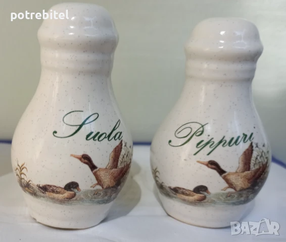 Порцеланов комплект за сол и пипер / нови - Финландия за 5 €вро, снимка 2 - Аксесоари за кухня - 51100935