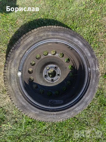 Железна Джанта 16 цола 5х100 резервна, снимка 2 - Гуми и джанти - 48716530