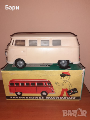 Рядка стара пластмасова играчка VW VOLGSWAGEN, снимка 4 - Колекции - 36324425