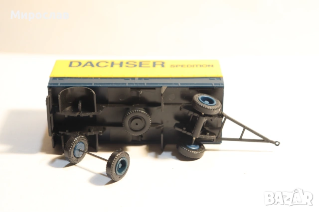WIKING? HERPA? H0 1/87 DACHSER РЕМАРКЕ КАМИОН МОДЕЛ, снимка 4 - Колекции - 53201524