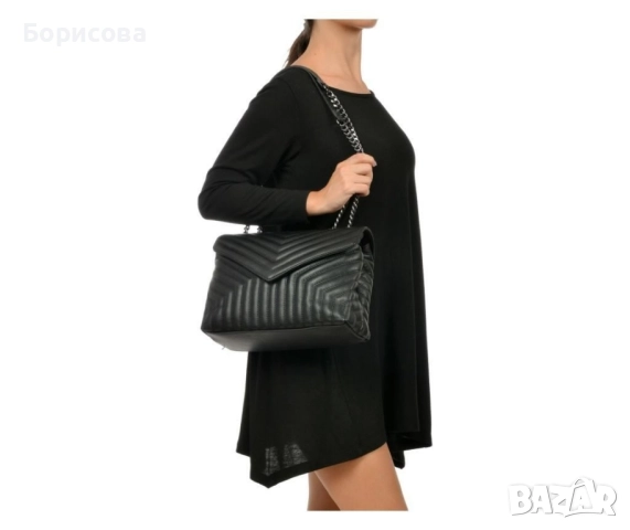 Чанта от естествена кожа Carla Fereri, снимка 8 - Чанти - 51543302