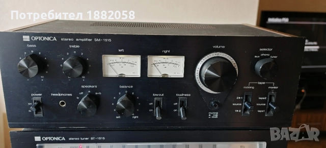 Продавам Optonica сет-усилвател, тунер и дек, снимка 4 - Ресийвъри, усилватели, смесителни пултове - 51887337